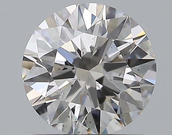 0.8 CaratH-SI2 EX Cut Round Diamond