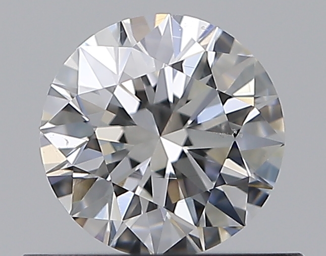 0.5 CaratF-SI1 EX Cut Round Diamond