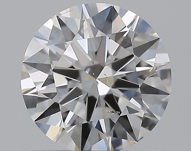 0.8 CaratD-SI1 EX Cut Round Diamond