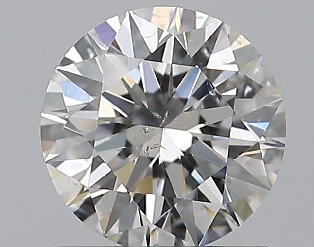 0.81 CaratH-SI2 EX Cut Round Diamond