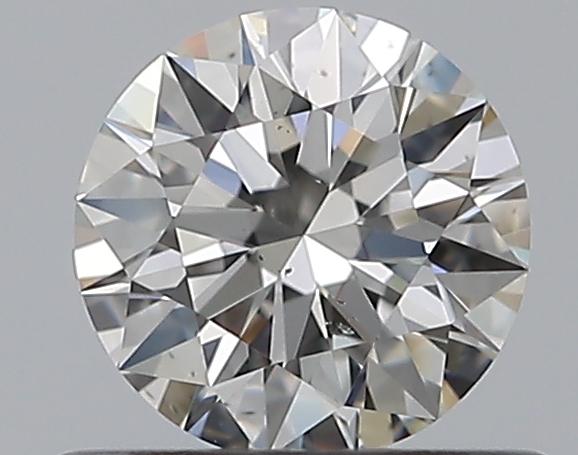 0.51 CaratI-SI1 EX Cut Round Diamond