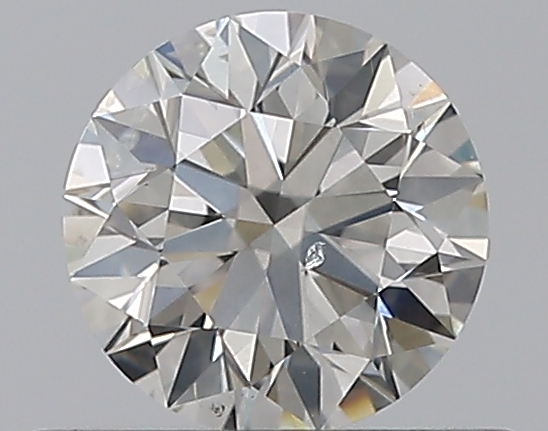0.52 CaratI-SI2 EX Cut Round Diamond