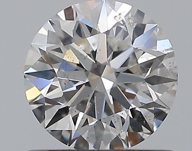 0.7 CaratE-SI2 EX Cut Round Diamond