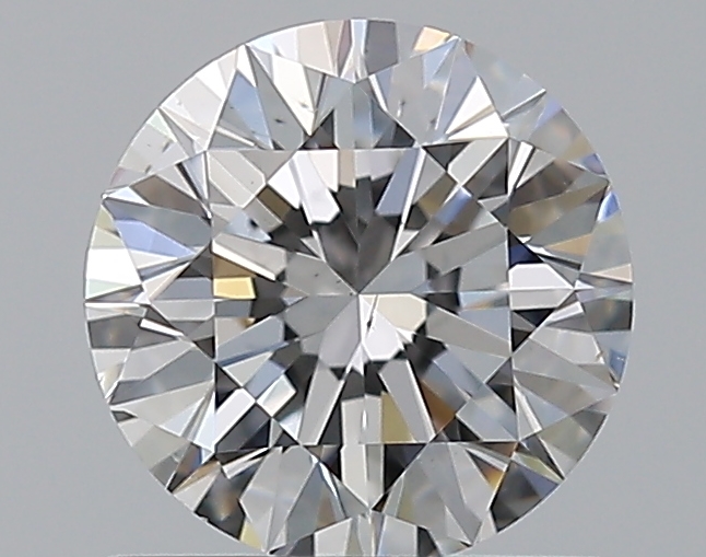 0.96 CaratD-VS2 EX Cut Round Diamond