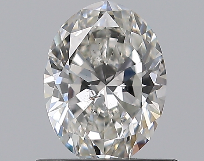 0.65 CaratG-SI1 - Cut Oval Diamond