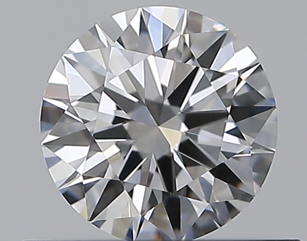 0.44 CaratD-VVS1 EX Cut Round Diamond