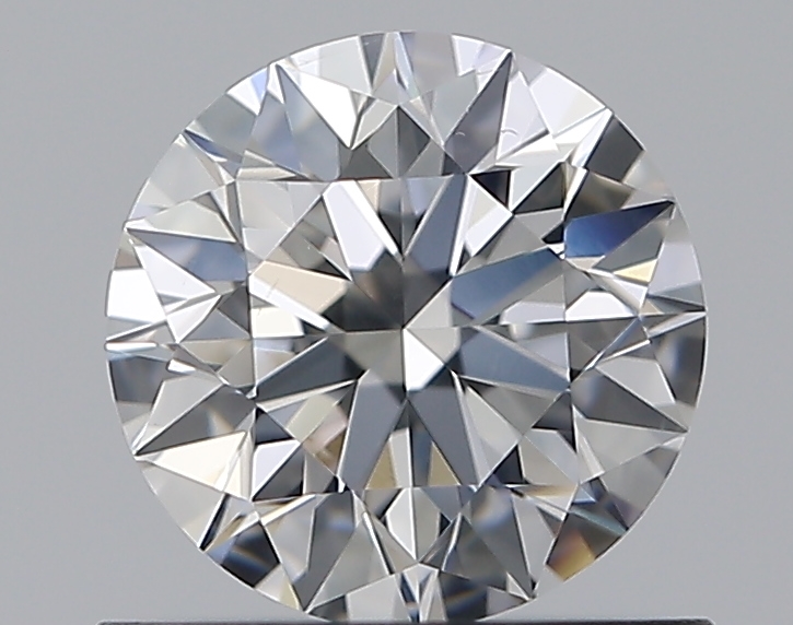 0.7 CaratD-VS2 EX Cut Round Diamond