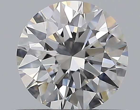 0.53 CaratF-VVS2 EX Cut Round Diamond