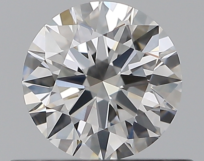 0.5 CaratE-VVS2 EX Cut Round Diamond