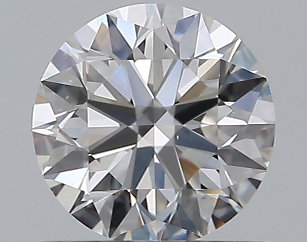 0.66 CaratD-VS2 EX Cut Round Diamond