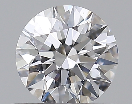 0.38 CaratD-VS2 EX Cut Round Diamond