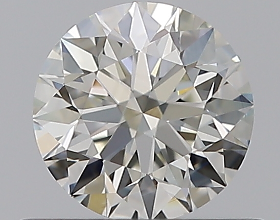 0.56 CaratJ-VS1 EX Cut Round Diamond
