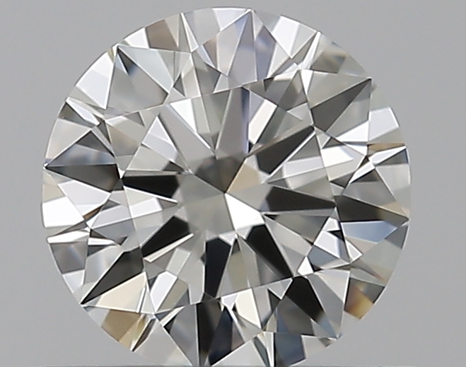 0.52 CaratJ-IF EX Cut Round Diamond