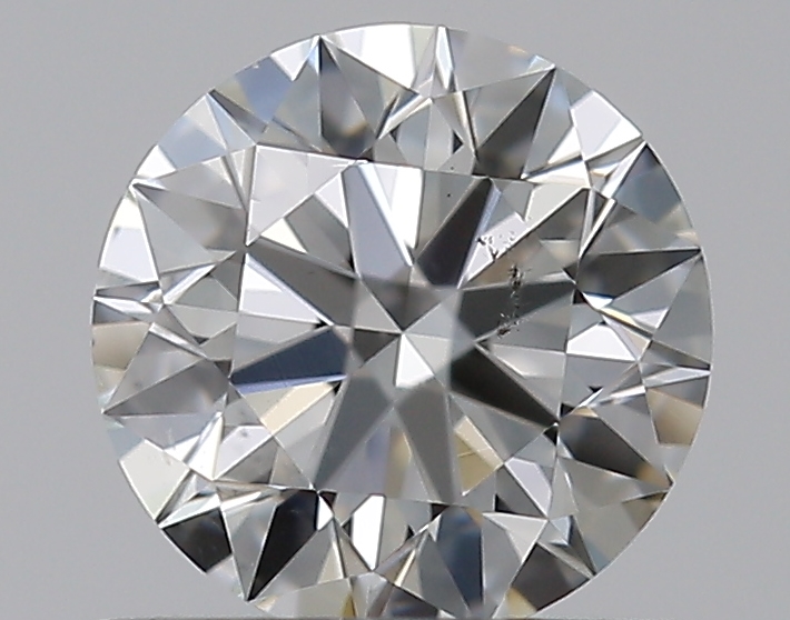 0.52 CaratI-SI1 EX Cut Round Diamond