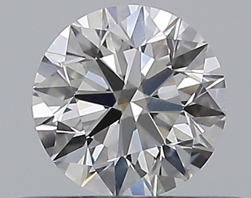 0.33 CaratF-VS1 EX Cut Round Diamond
