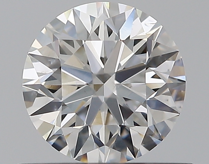 0.62 CaratF-SI1 EX Cut Round Diamond