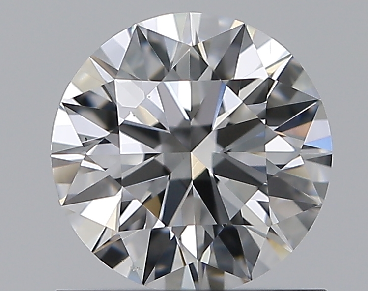 0.8 CaratF-VS2 EX Cut Round Diamond