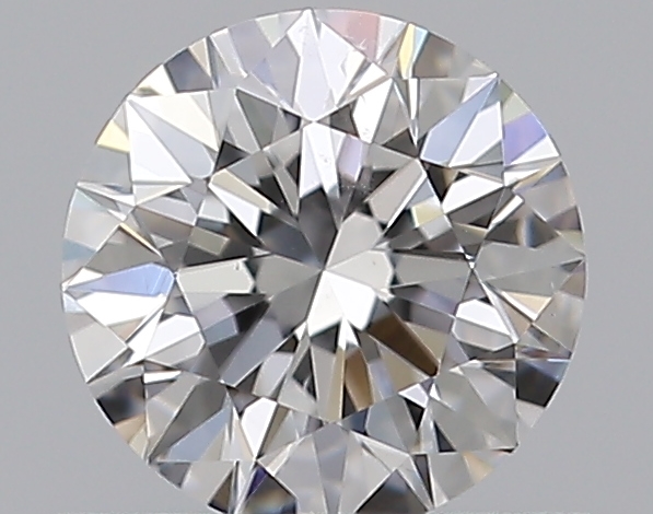 0.5 CaratD-SI1 EX Cut Round Diamond