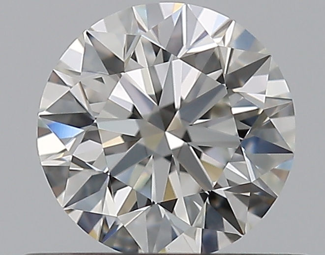 0.57 CaratG-VVS1 EX Cut Round Diamond