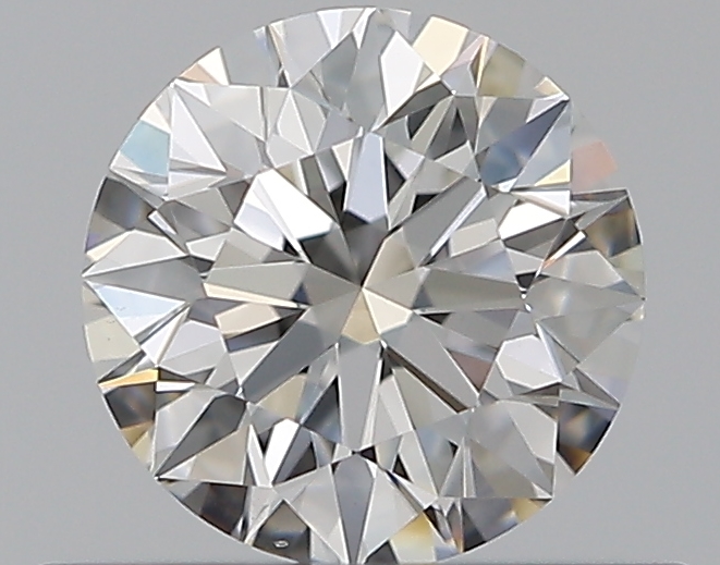 0.5 CaratF-VS1 EX Cut Round Diamond