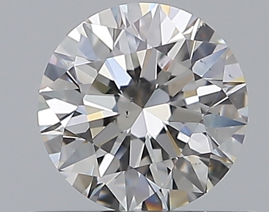 0.42 CaratF-VS2 EX Cut Round Diamond