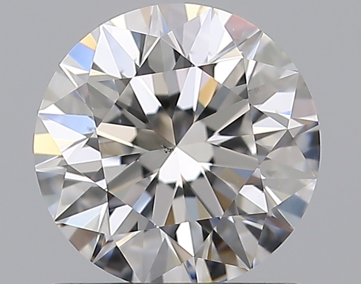 0.9 CaratF-VS2 EX Cut Round Diamond