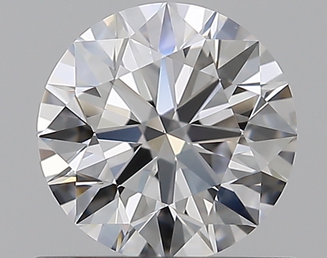 0.55 CaratE-VS1 EX Cut Round Diamond