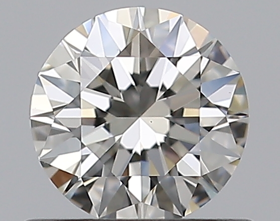 0.52 CaratI-VS1 EX Cut Round Diamond