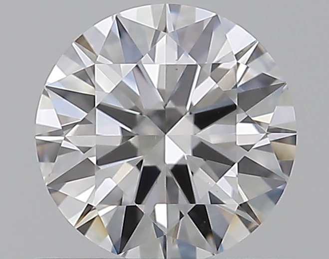 0.53 CaratF-VS2 EX Cut Round Diamond