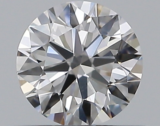 0.41 CaratF-VS2 EX Cut Round Diamond