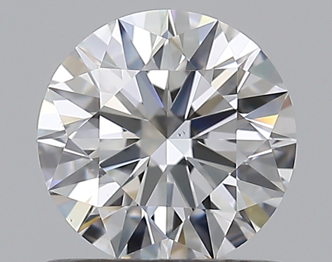 0.65 CaratF-VS2 EX Cut Round Diamond