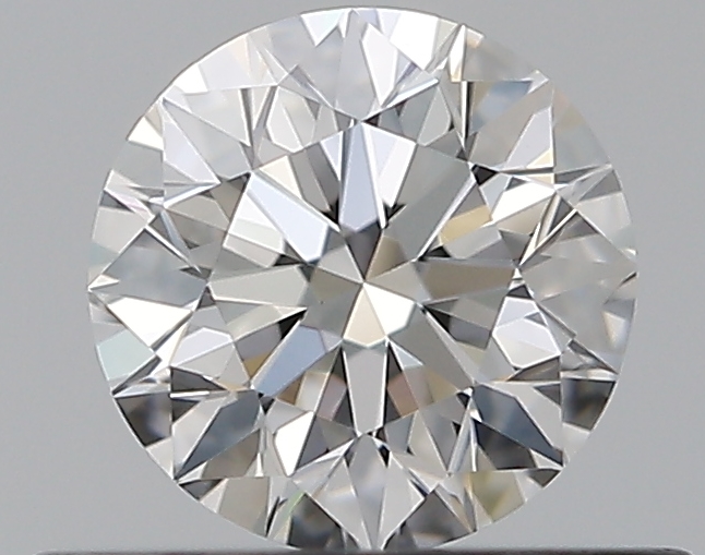 0.46 CaratF-VS1 EX Cut Round Diamond
