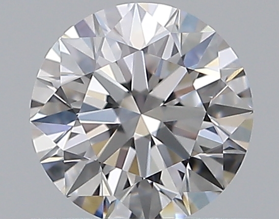0.5 CaratD-VVS2 EX Cut Round Diamond