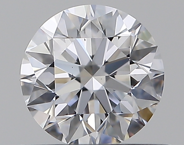 0.55 CaratD-VS2 EX Cut Round Diamond