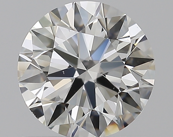 0.7 CaratJ-VS2 EX Cut Round Diamond
