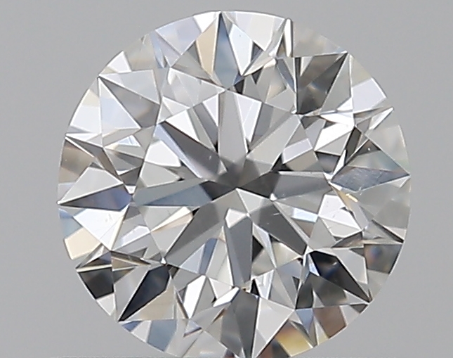 0.5 CaratF-SI1 EX Cut Round Diamond
