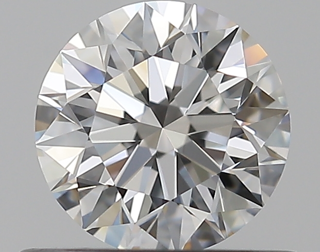 0.56 CaratF-VVS2 EX Cut Round Diamond