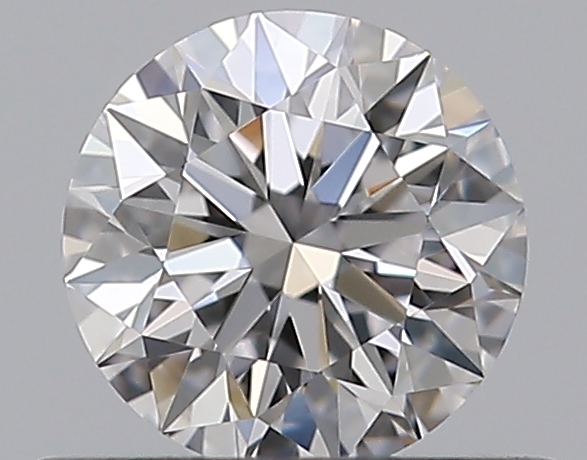 0.42 CaratD-VVS1 EX Cut Round Diamond
