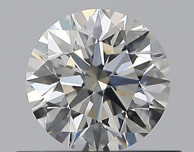 0.5 CaratJ-VVS2 EX Cut Round Diamond