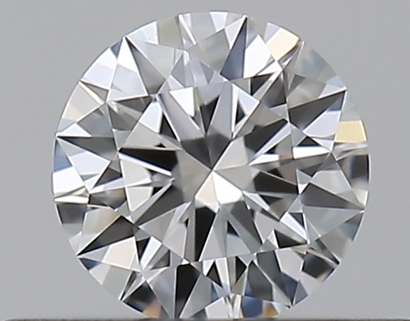 0.31 CaratE-VVS2 EX Cut Round Diamond