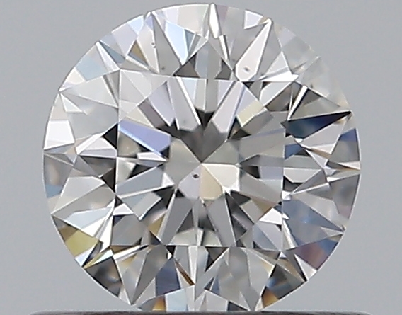 0.5 CaratE-VS2 EX Cut Round Diamond