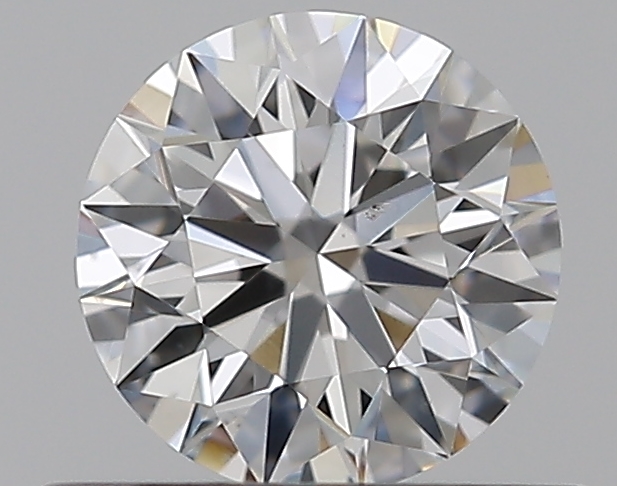 0.43 CaratF-SI1 EX Cut Round Diamond
