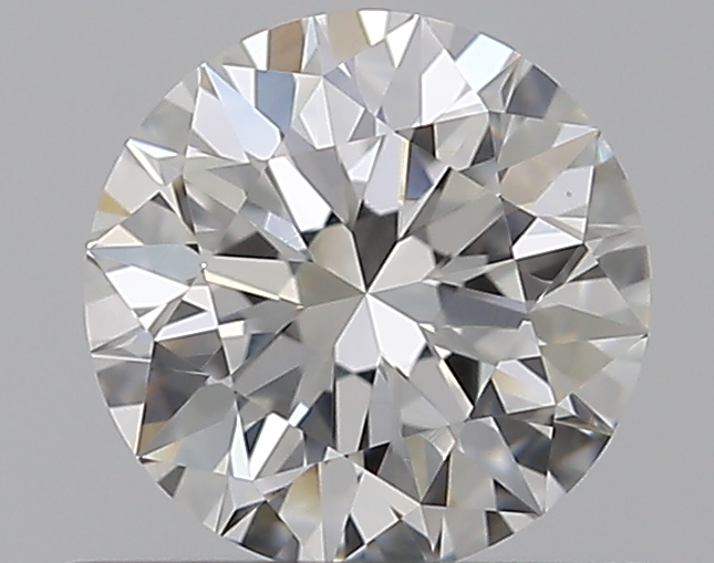 0.5 CaratG-VS2 EX Cut Round Diamond