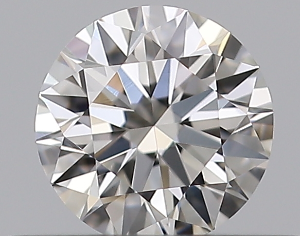 0.3 CaratF-VVS2 EX Cut Round Diamond