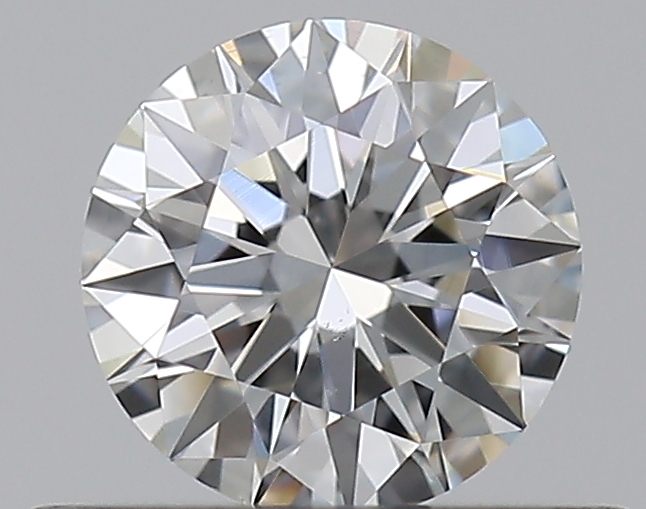 0.41 CaratF-VS2 EX Cut Round Diamond