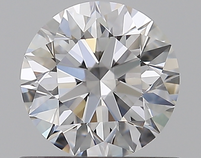 0.56 CaratE-VS1 EX Cut Round Diamond