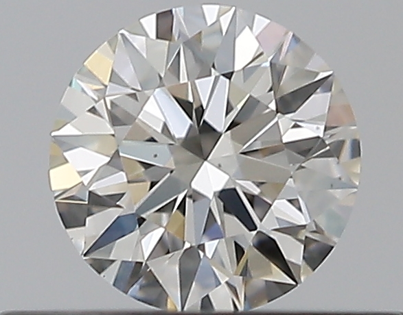 0.33 CaratI-VS2 EX Cut Round Diamond