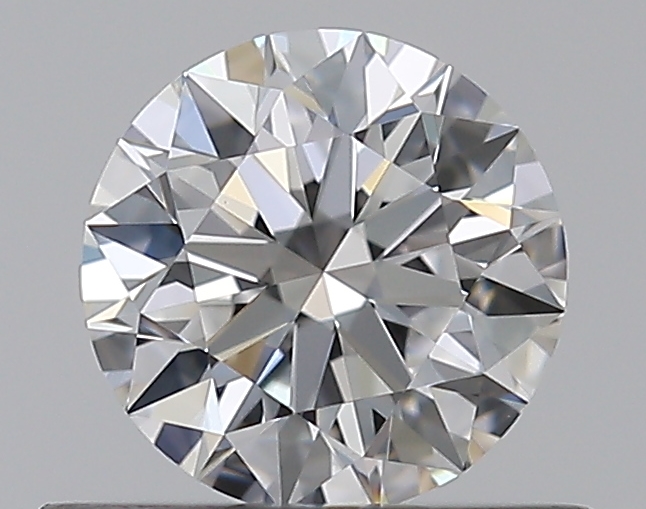 0.53 CaratE-IF EX Cut Round Diamond
