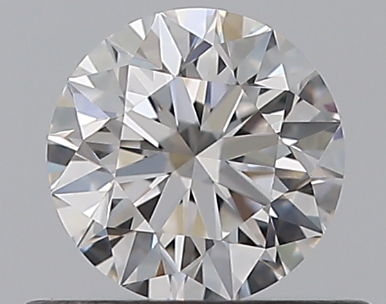 0.5 CaratF-VVS1 EX Cut Round Diamond