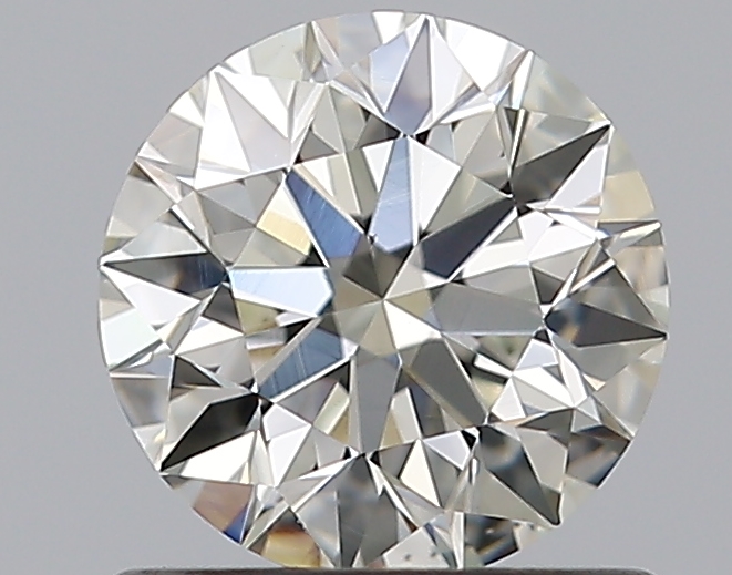 0.75 CaratJ-VS2 EX Cut Round Diamond